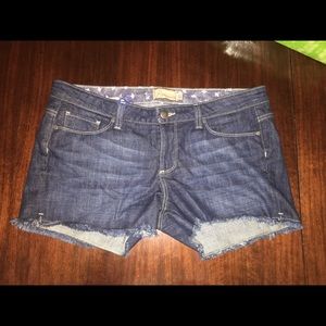 Dark Wash Denim Shorts
